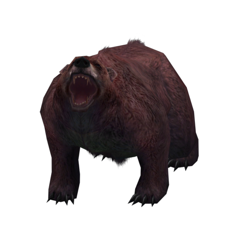 (Animal-0013)-3D-Monster Bear-attack-2